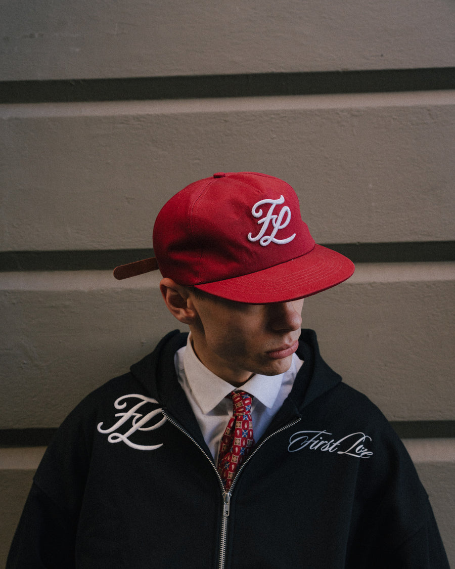 'Flutter' Cap - Rouge