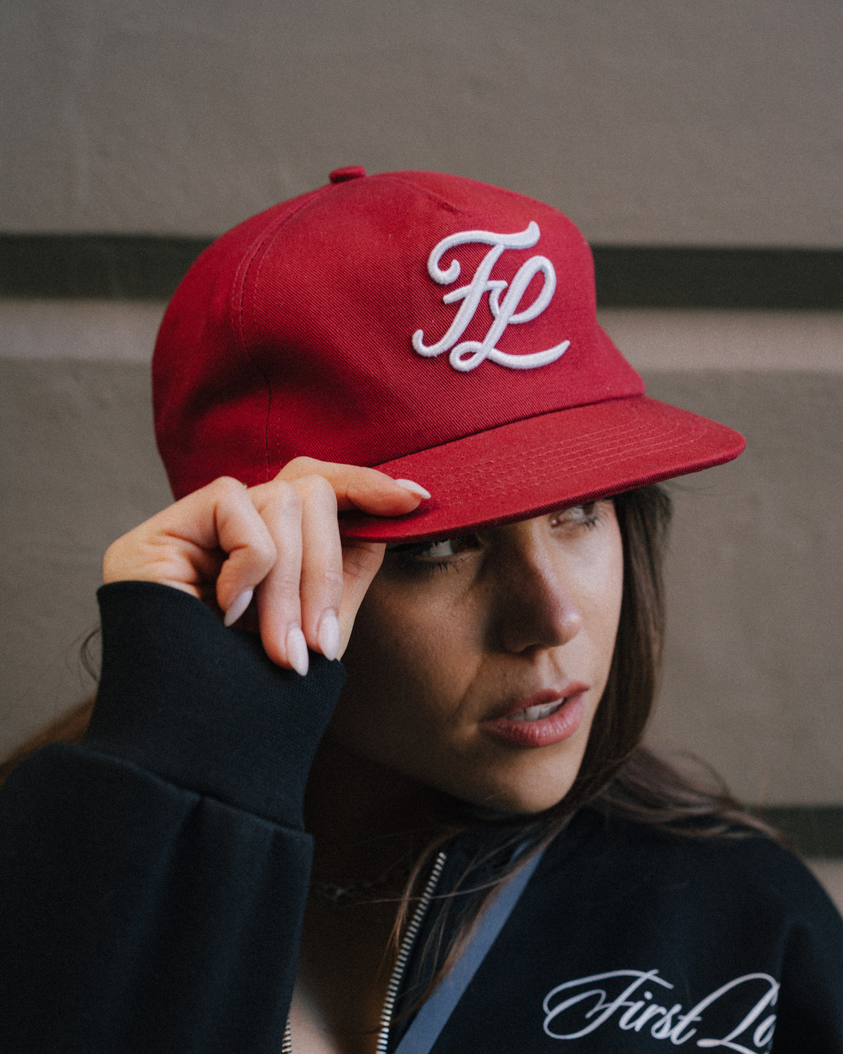'Flutter' Cap - Rouge