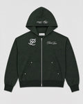 Green hoodie, front (colour render)